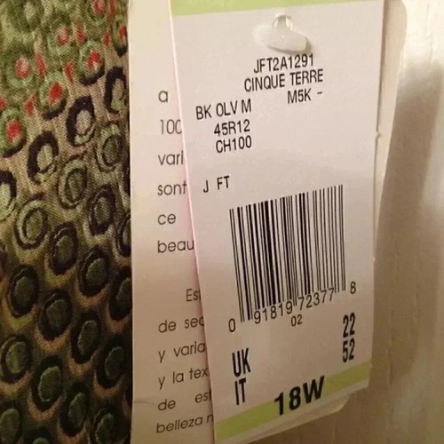 Anne Klein green silk skirt sz 18 W - photo 3