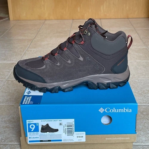 Columbia Outlander Crest Mid brown boot sz 9.5
