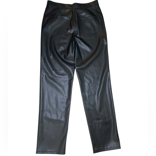 French Connection Vegan Leather Pants sz 8 - photo 2