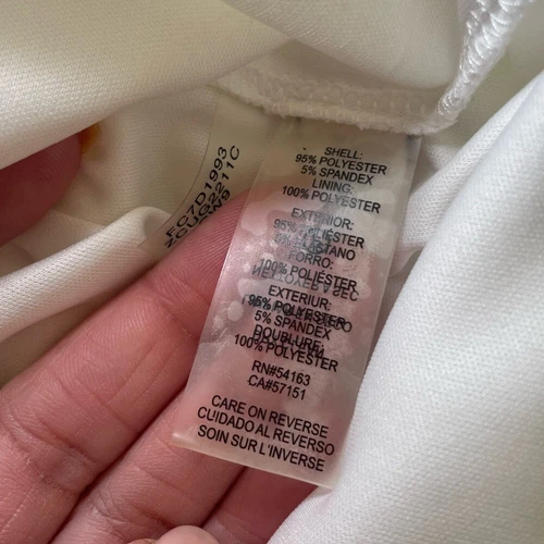 Calvin Klein Off White Dress with flared sleeves sz 8 - photo 5