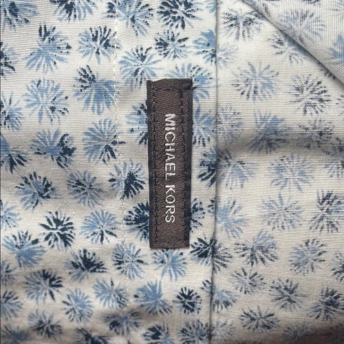 Michael Kors white floral slim fit s/s sz S - photo 5