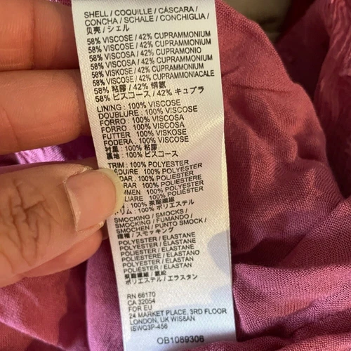 Free People Ella sugar plum skirt sz 6 - photo 4