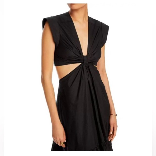 Jason Wu v-neck cutout midi dress sz S - photo 5