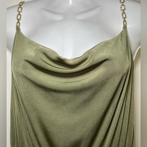 Jason Wu army green jumpsuit sz M - photo 2
