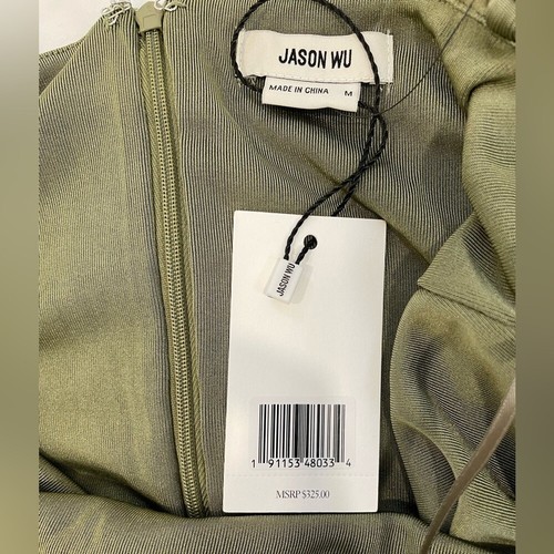 Jason Wu army green jumpsuit sz M - photo 4
