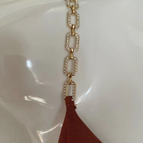 Jason Wu burnt orange jumpsuit sz M - photo 4