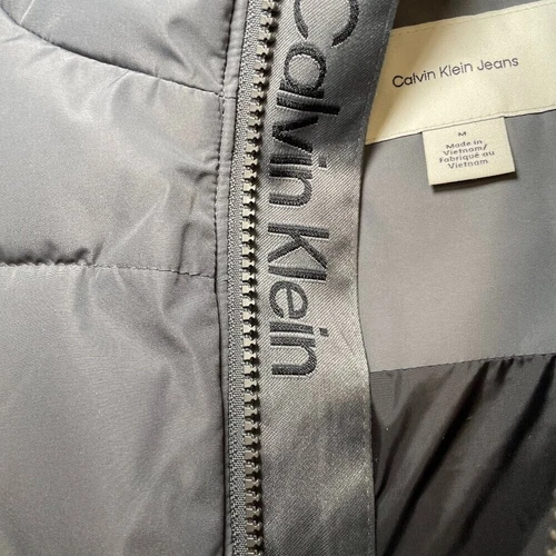 Calvin Klein Heavyweight Hooded Long Puffer Coat sz M - photo 2