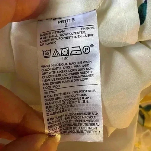 Banana Republic Lemon Print Dress sz 2 P - photo 5
