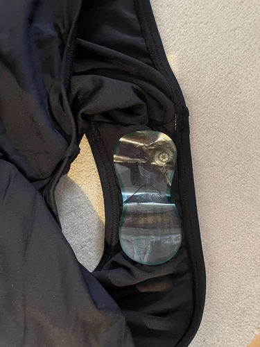 Michael Kors Black Keyhole One-Piece Swimsuit sz 22W - photo 3