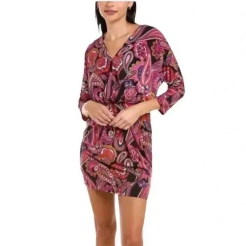 Trina Turk paisley print dress sz XL - photo 5