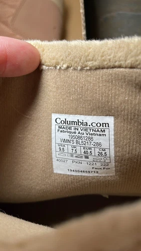 Columbia Ice Maiden Slip III Boot sz 9.5 - photo 4