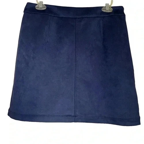 French Connection Patty Faux Suede Miniskirt sz 10