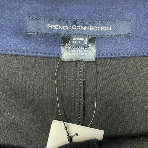 French Connection Patty Faux Suede Miniskirt sz 10 - photo 2
