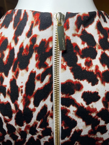 Calvin Klein leopard print dress sz 10 - photo 3