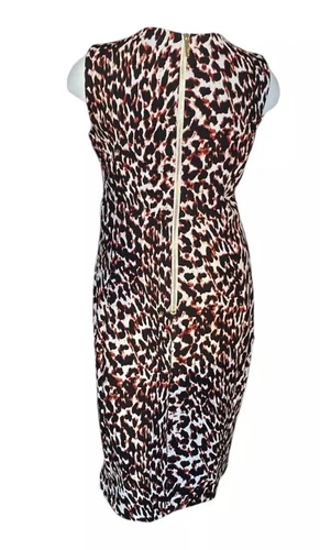 Calvin Klein leopard print dress sz 10 - photo 4