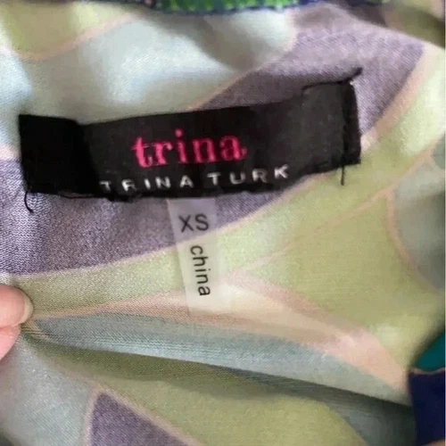 NWOT Trina Turk print dress sz XS - photo 4
