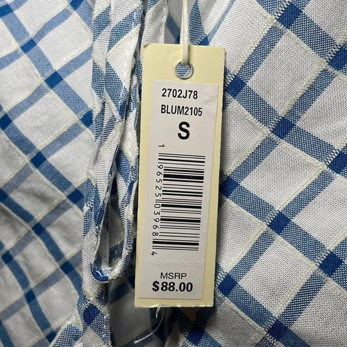 Max Studio white with blue print sz S - photo 3