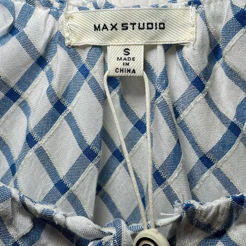Max Studio white with blue print sz S - photo 4