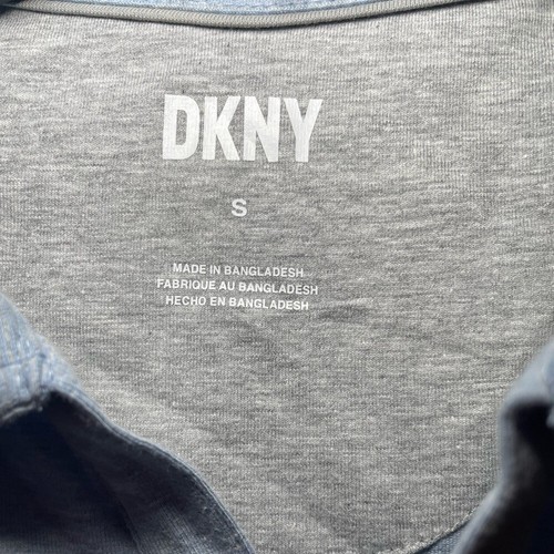 DKNY light blue polo shirt sz S - photo 2