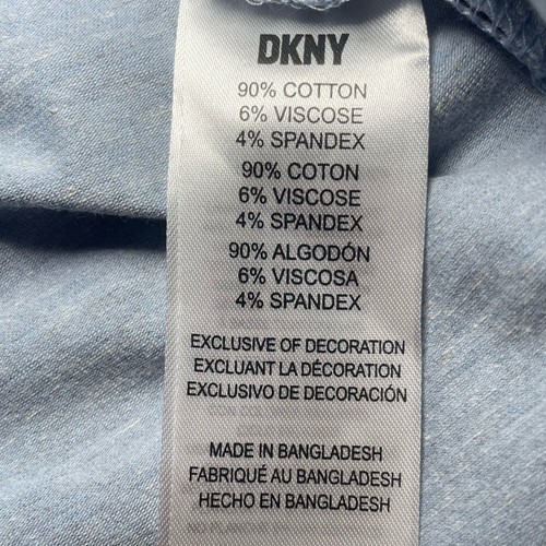 DKNY light blue polo shirt sz S - photo 5