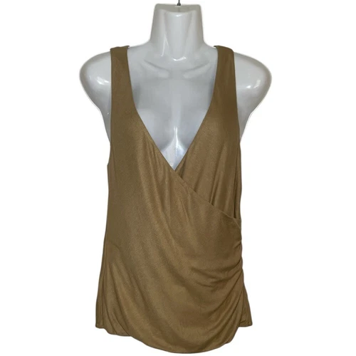 Ralph Lauren Black Label wrap top sz M - photo 2