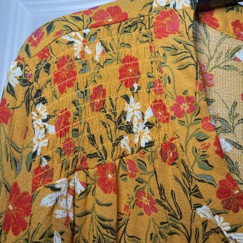 Jones New York yellow w/orange floral print 1X - photo 3