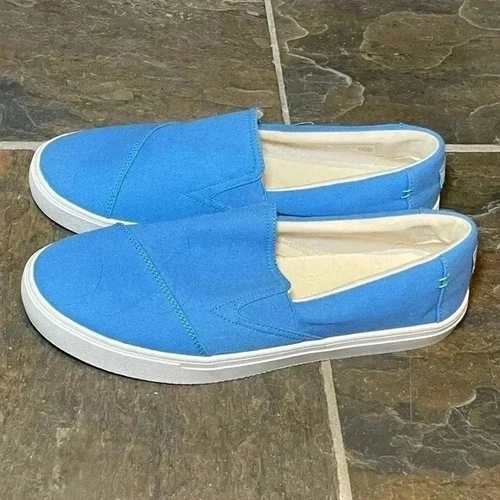 Toms canvas slip on shoes sz 12 - photo 2