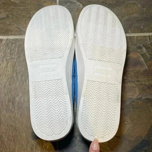 Toms canvas slip on shoes sz 12 - photo 5