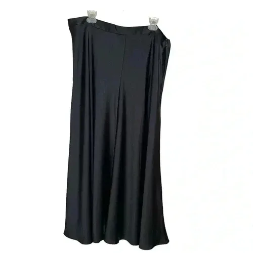 Banana Republic black A-Line skirt sz 20 Long