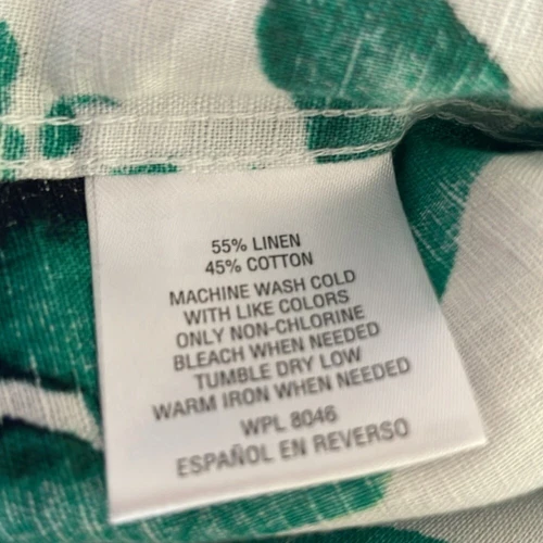 I.N.C Mens Floral Button Down Shirt sz M - photo 5