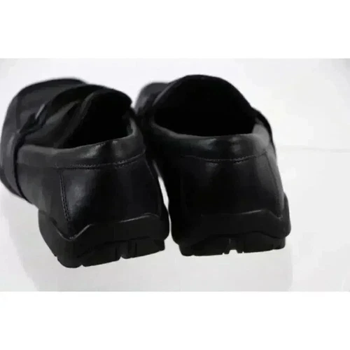 Calvin Klein black men’s leather loafer sz 10 M - photo 4