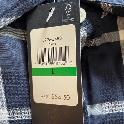 Tommy Hilfiger navy shirt sz L - photo 5