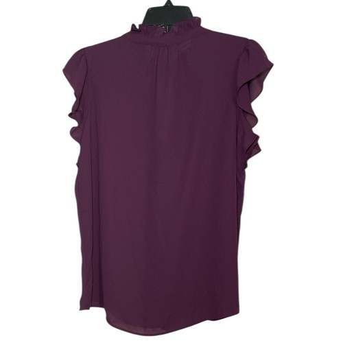 Calvin Klein purple blouse sz L - photo 4