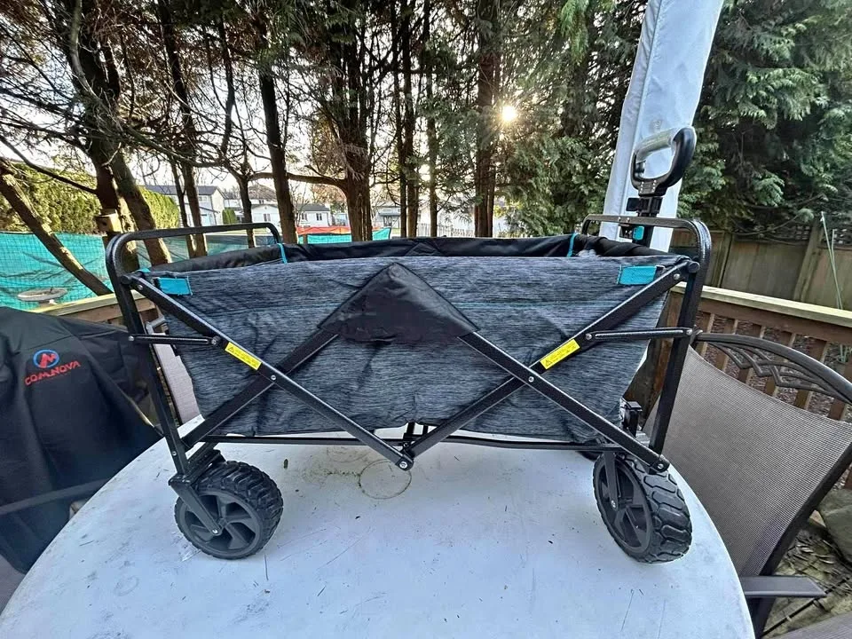 🌟 Brand New MAC SPORT XL Folding Wagon with Brakes – Never Used!