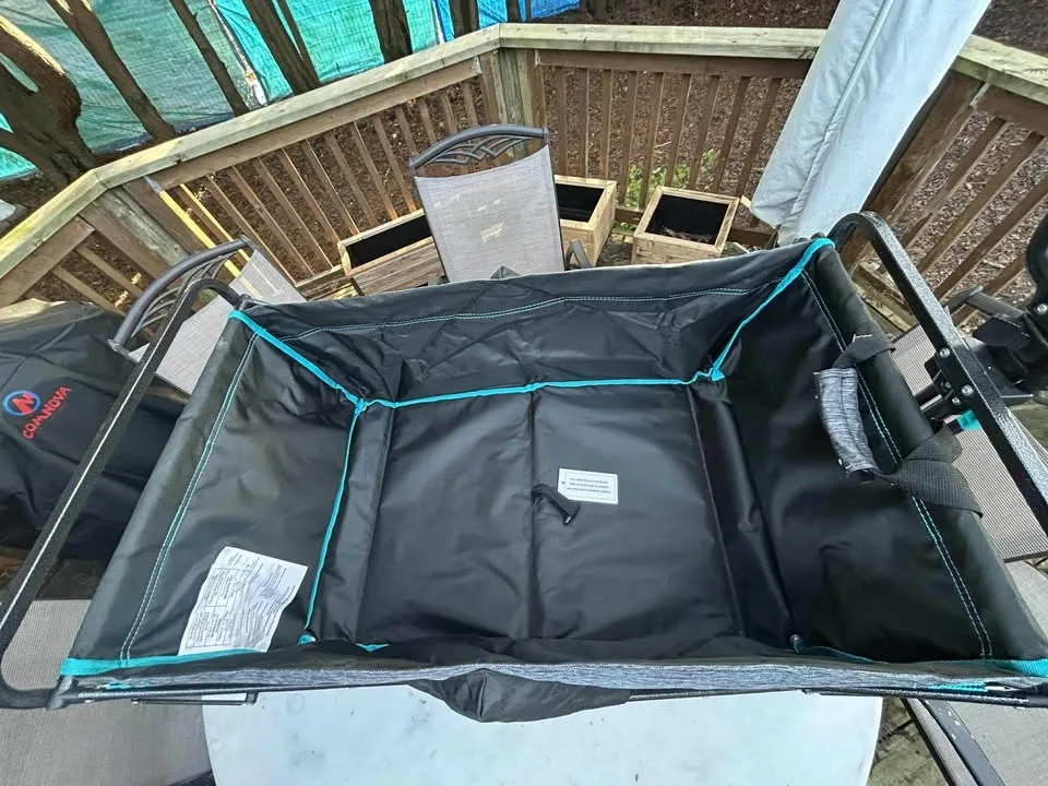 🌟 Brand New MAC SPORT XL Folding Wagon with Brakes – Never Used! image indicator(3)