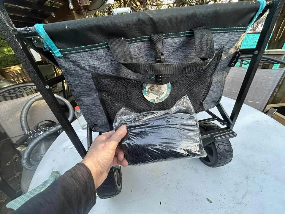 🌟 Brand New MAC SPORT XL Folding Wagon with Brakes – Never Used! image indicator(5)