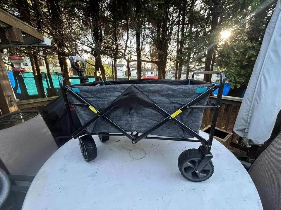 🌟 Brand New MAC SPORT XL Folding Wagon with Brakes – Never Used! image indicator(6)