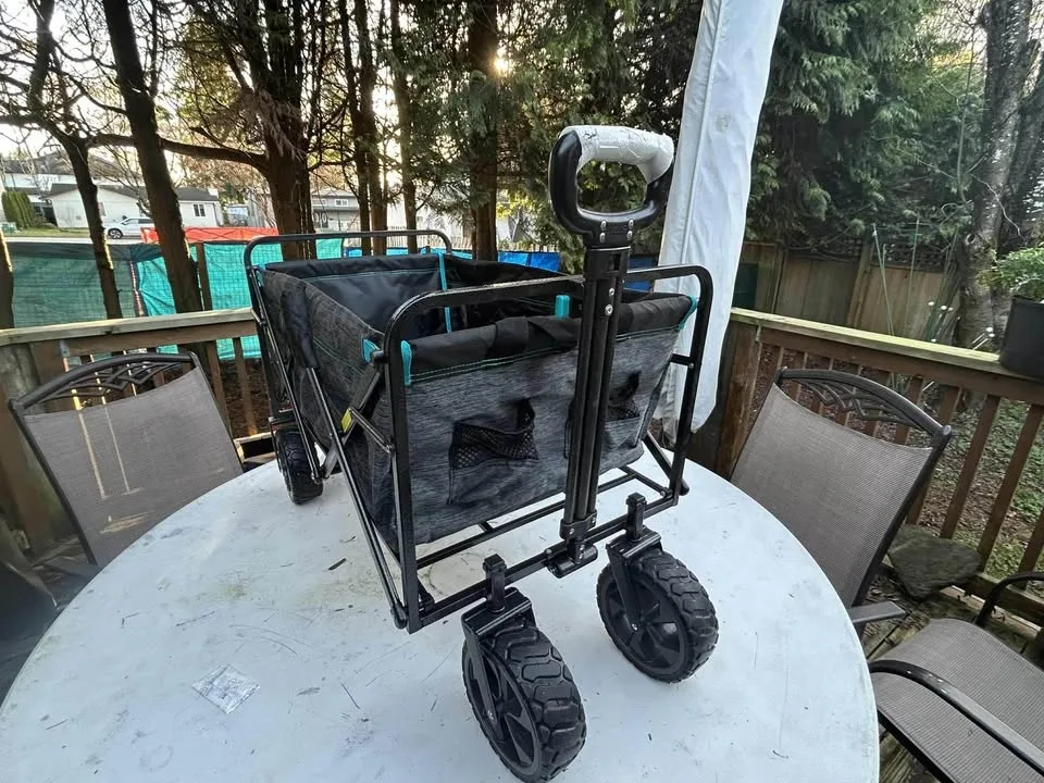 🌟 Brand New MAC SPORT XL Folding Wagon with Brakes – Never Used! image indicator(7)