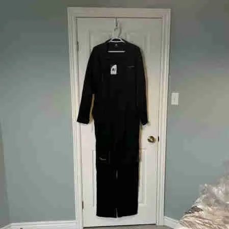 Norman Arctic Black Utility Workwear Jumpsuit image indicator(2)