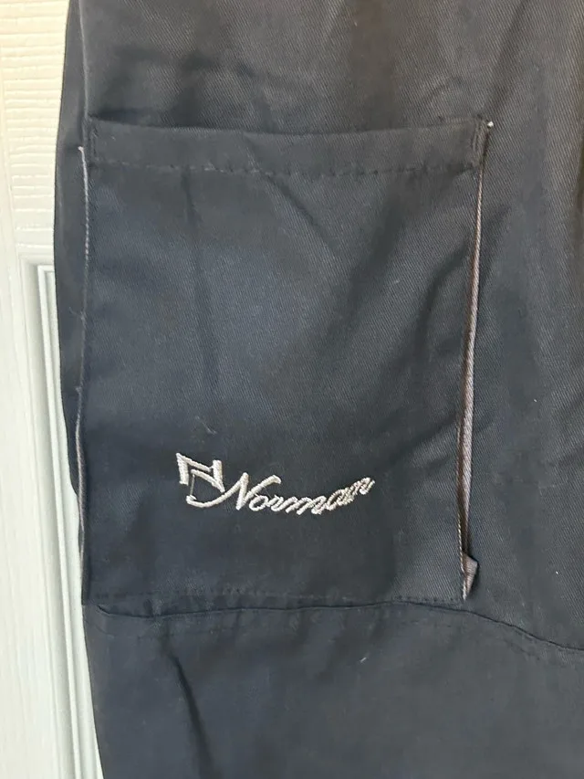 Norman Arctic Black Utility Workwear Jumpsuit image indicator(6)