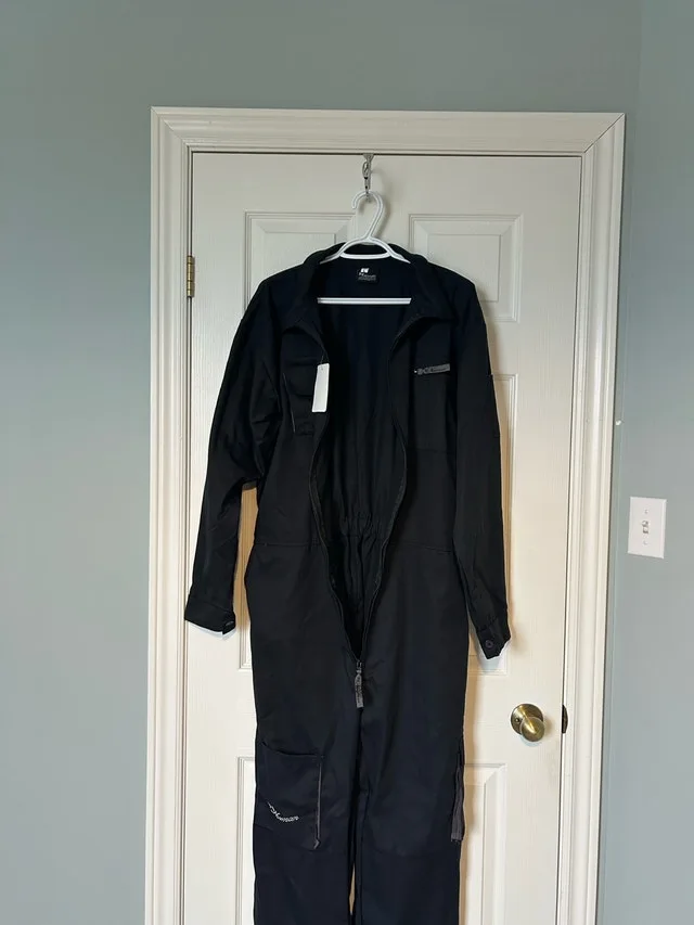 Norman Arctic Black Utility Workwear Jumpsuit image indicator(7)