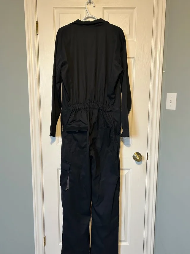 Norman Arctic Black Utility Workwear Jumpsuit image indicator(10)
