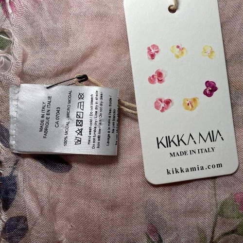 Kikka Mia Pink Floral Scarf - photo 2