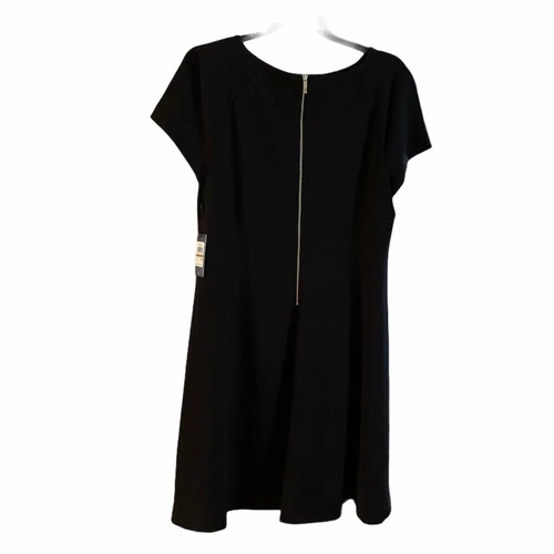 Tommy Hilfiger Black Fit & Flare Dress sz 14 - photo 2