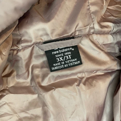 New Balance Women's dusty Rose short quilted puffer coat  sz 3 X - photo 2