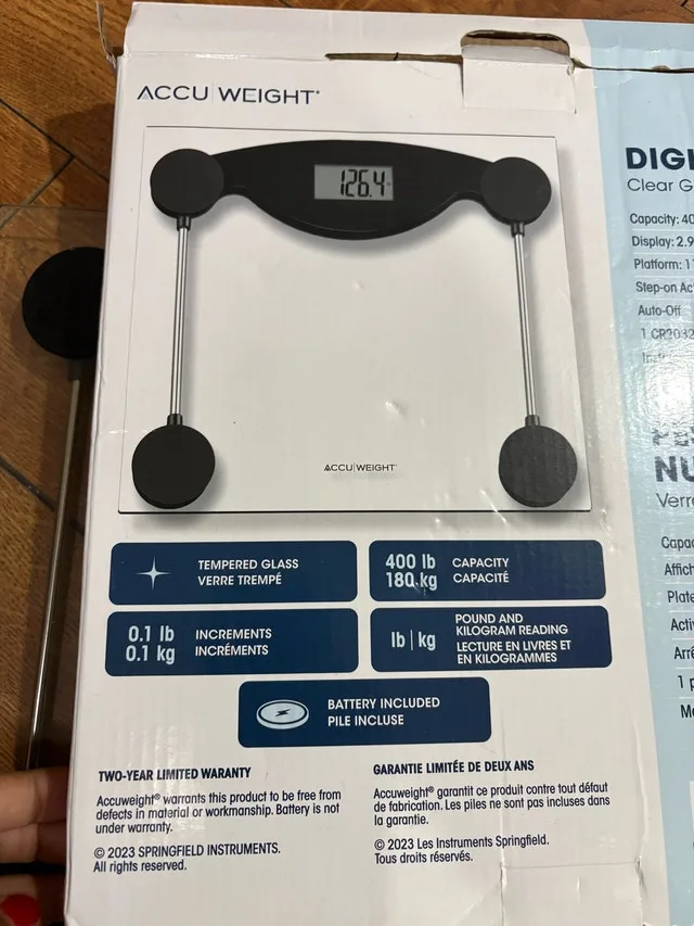 Accuweight Scale image indicator(5)