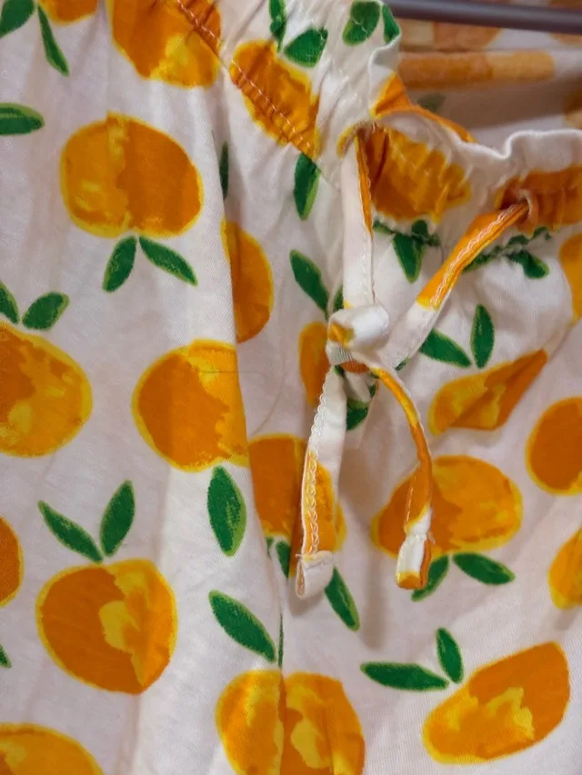 Peach Print Pants image indicator(4)