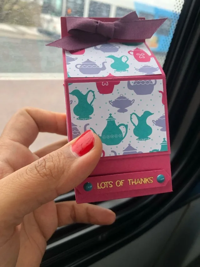 Tea Party Favour Box