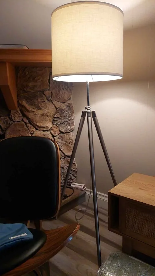 Floor Lamp Modern Sleek Mid Century