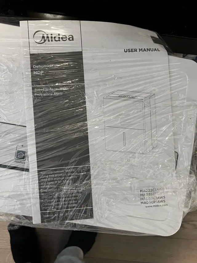 Midea Dehumidifier image indicator(2)